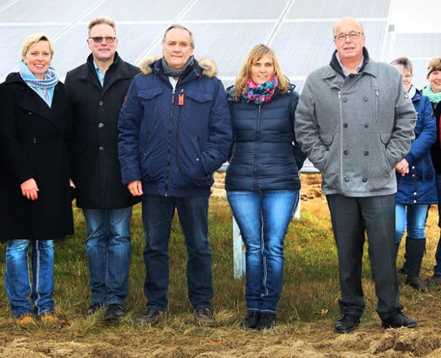 Photovoltaik-Anlage Klüsserath vor EEG-konformer Inbetriebnahme
