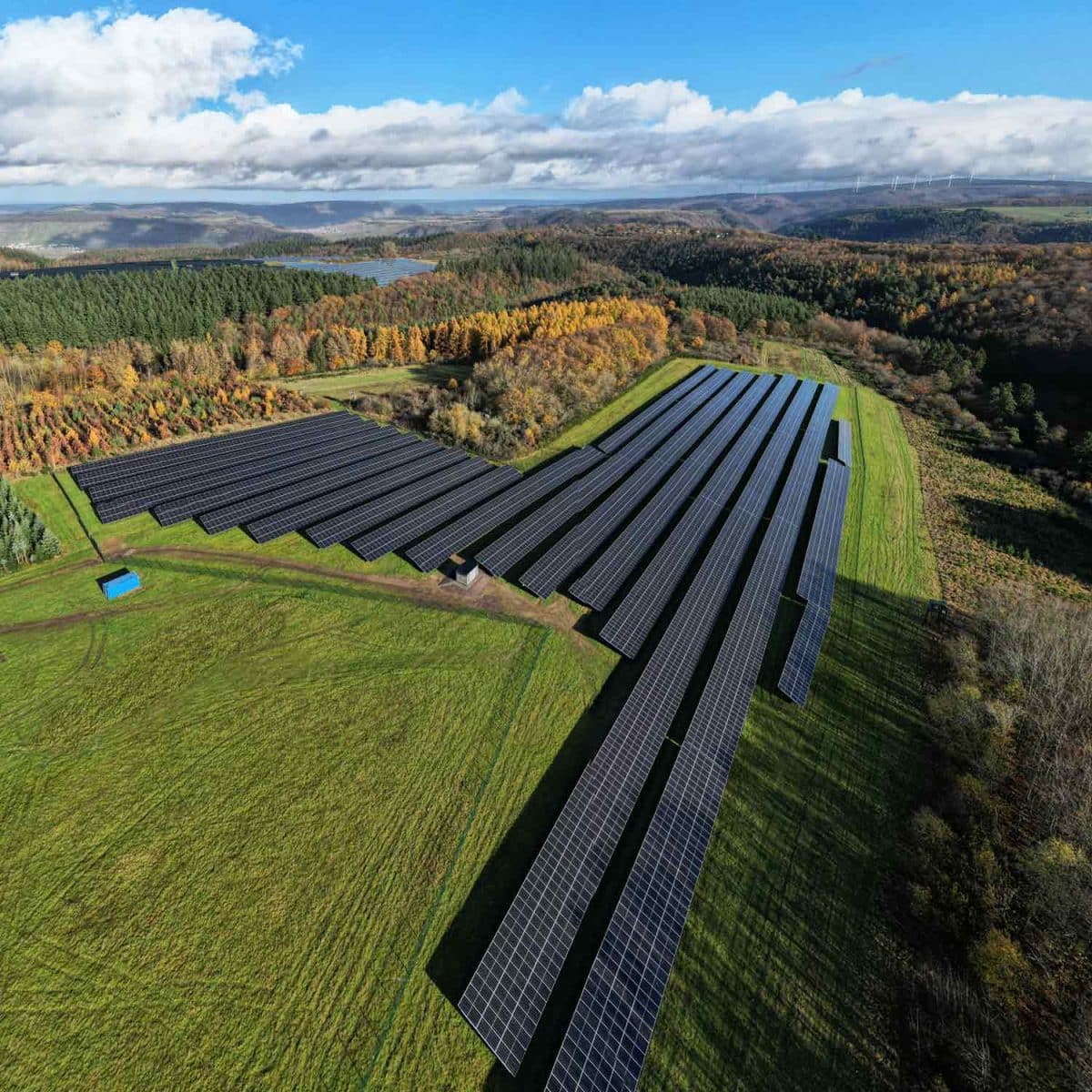 Zweiter PV-Park in der Gemarkung Leiwen ans Netz gegangen