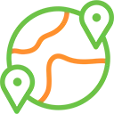 Icon Aktive Standortauswahl